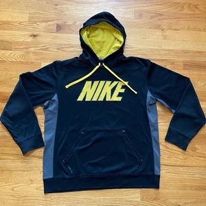 Nike | Men’s Black & Yellow Hoodie